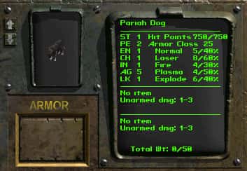 Собачка-неудачка из Fallout 2