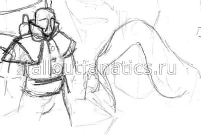 Эскизы Fallout Nevada